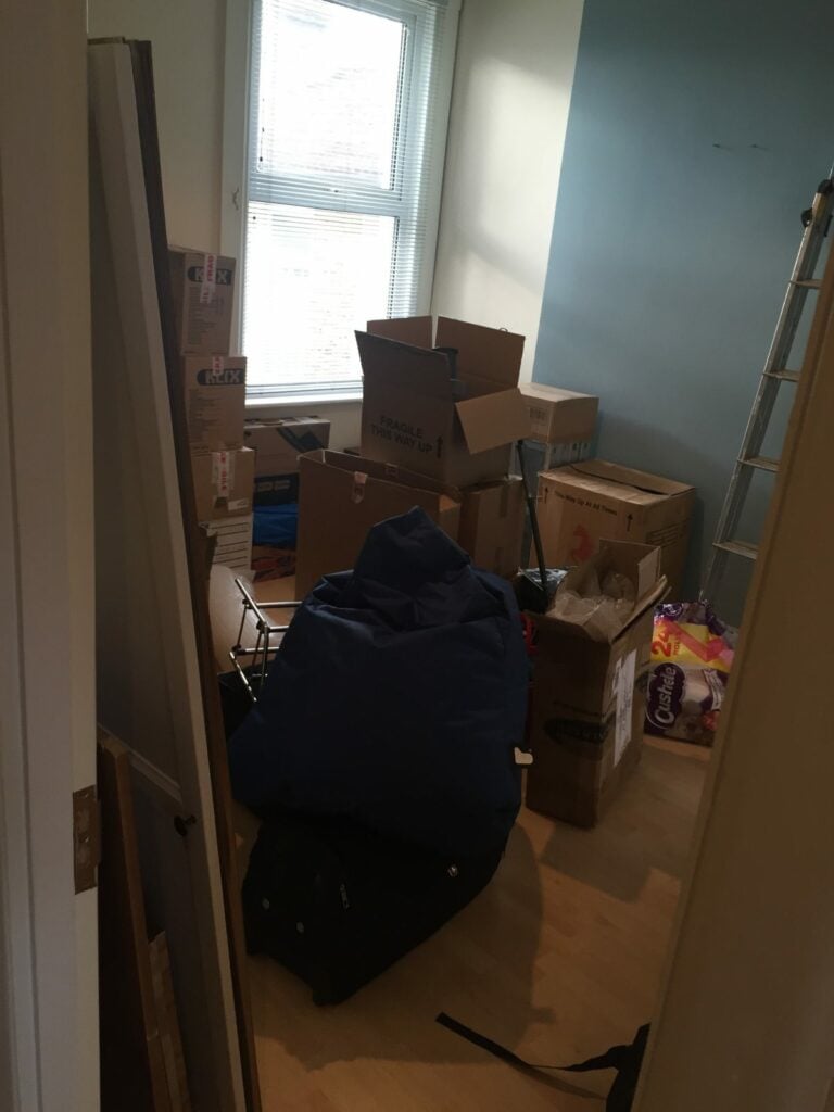 Our work awaits at the pick-up...