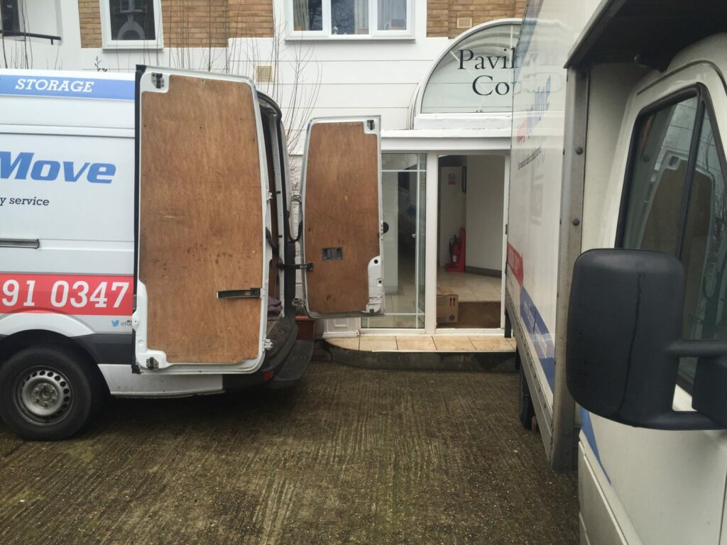 A two-van job, and no mistake