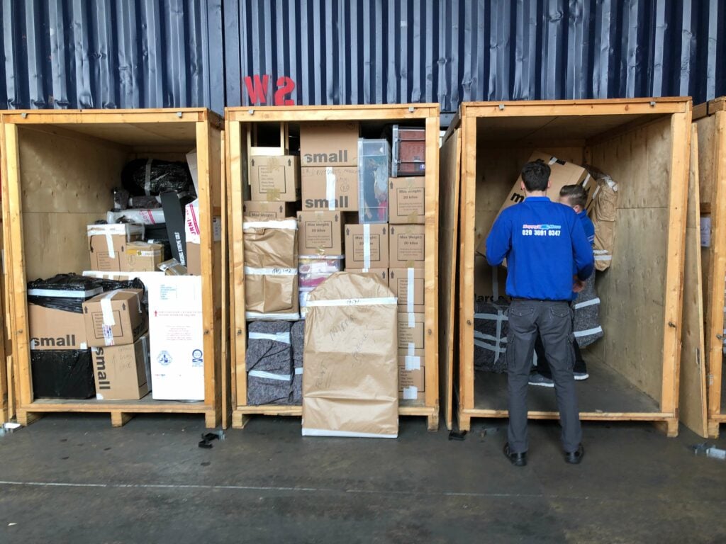 Cheap containerised storage in London
