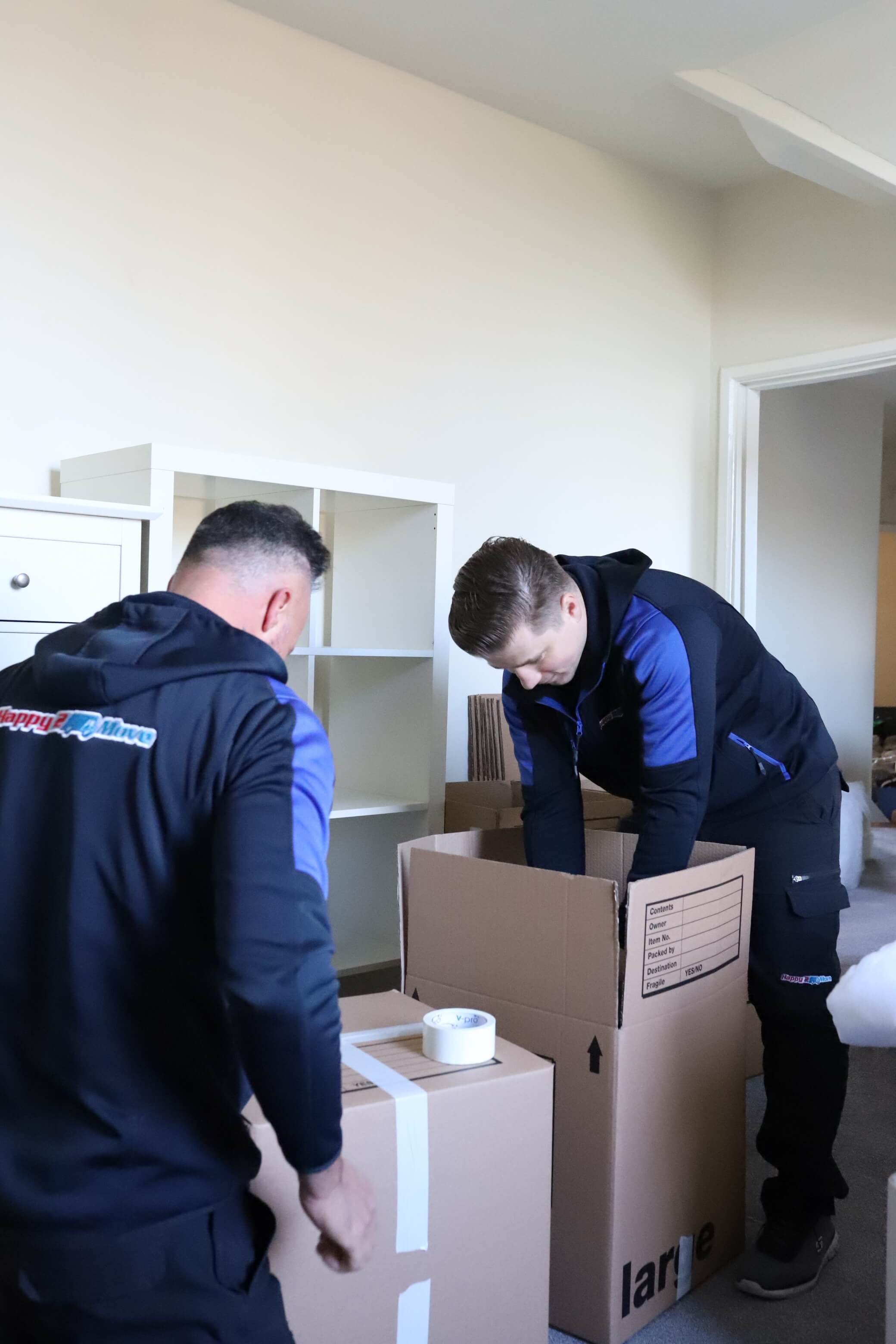 packers using good quality packing materials